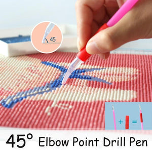 45 Degree Elbow Diamond Painting Pen - diamond-painting-bliss.myshopify.com