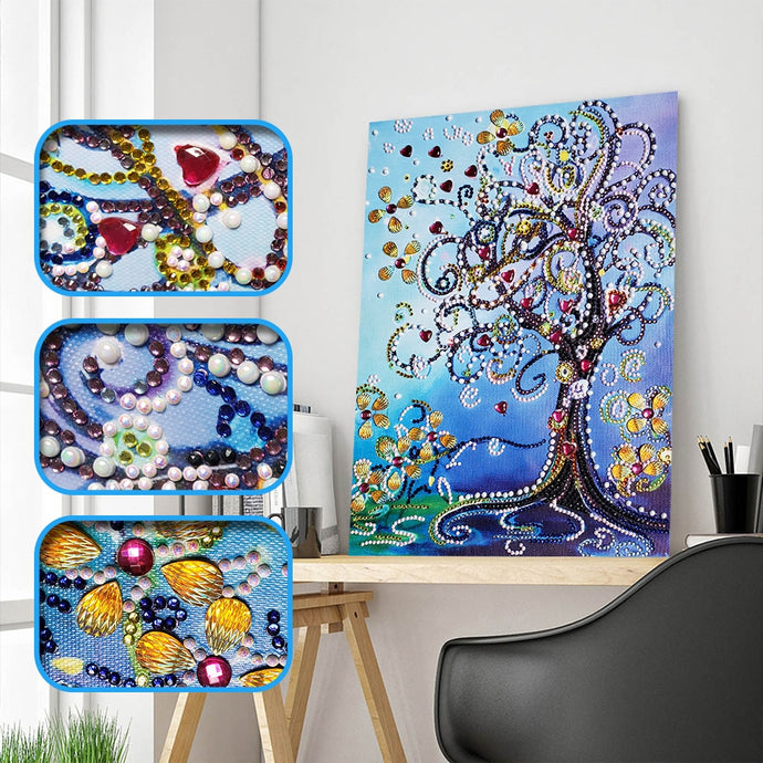 Cute Charming Tree With Flowers