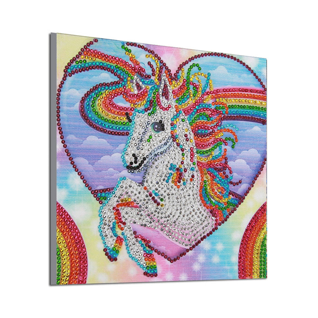 Horse With Rainbow – Diamond Painting Bliss
