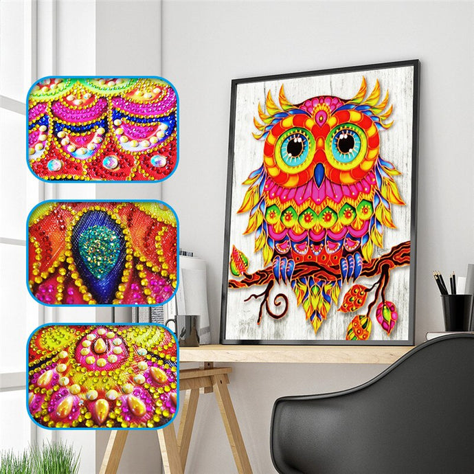Big Eyes Cute Owl