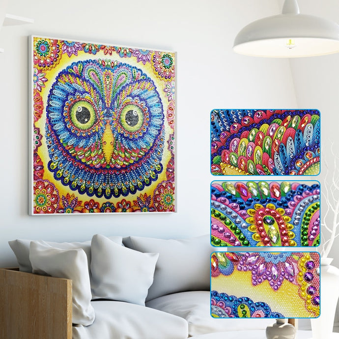 Owl Motif Painting