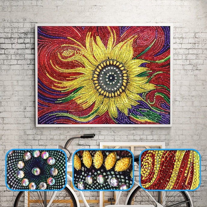 Bright Color Sunflower