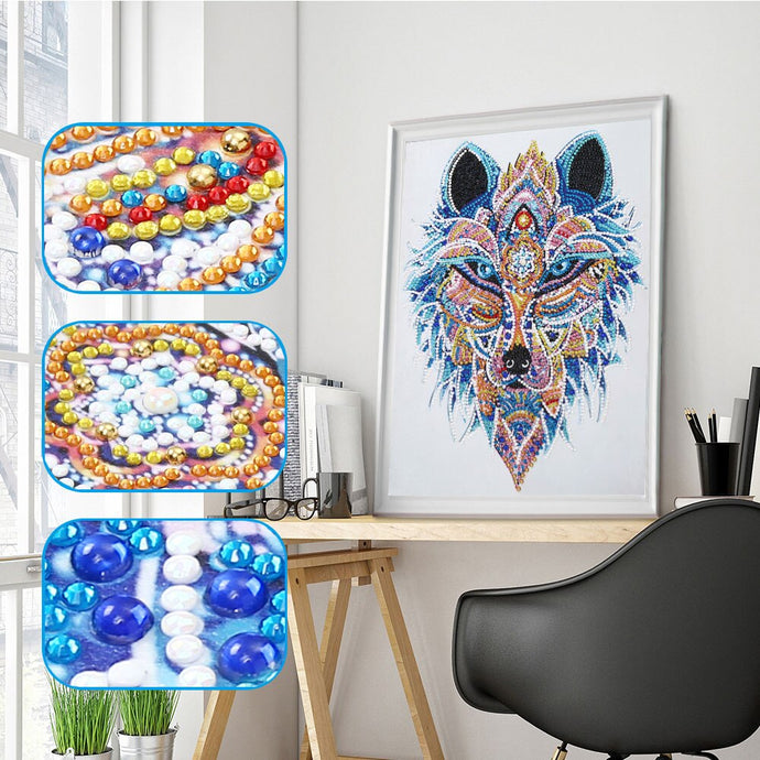 Motif Colorful Painting