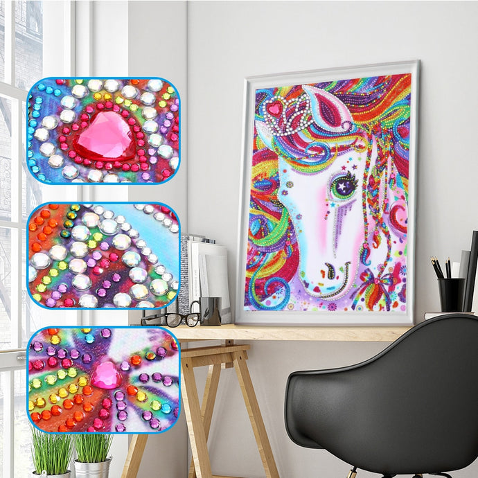 Smiley Colorful Horse