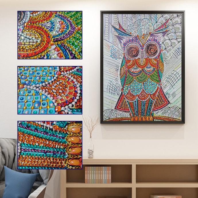 Lovely Multi color Owl