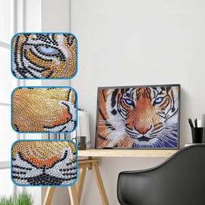 2Pcs Set Cat And Tiger