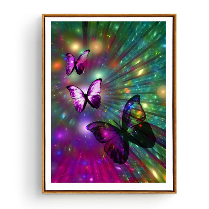 Lovely Colorful Butterfly Painting