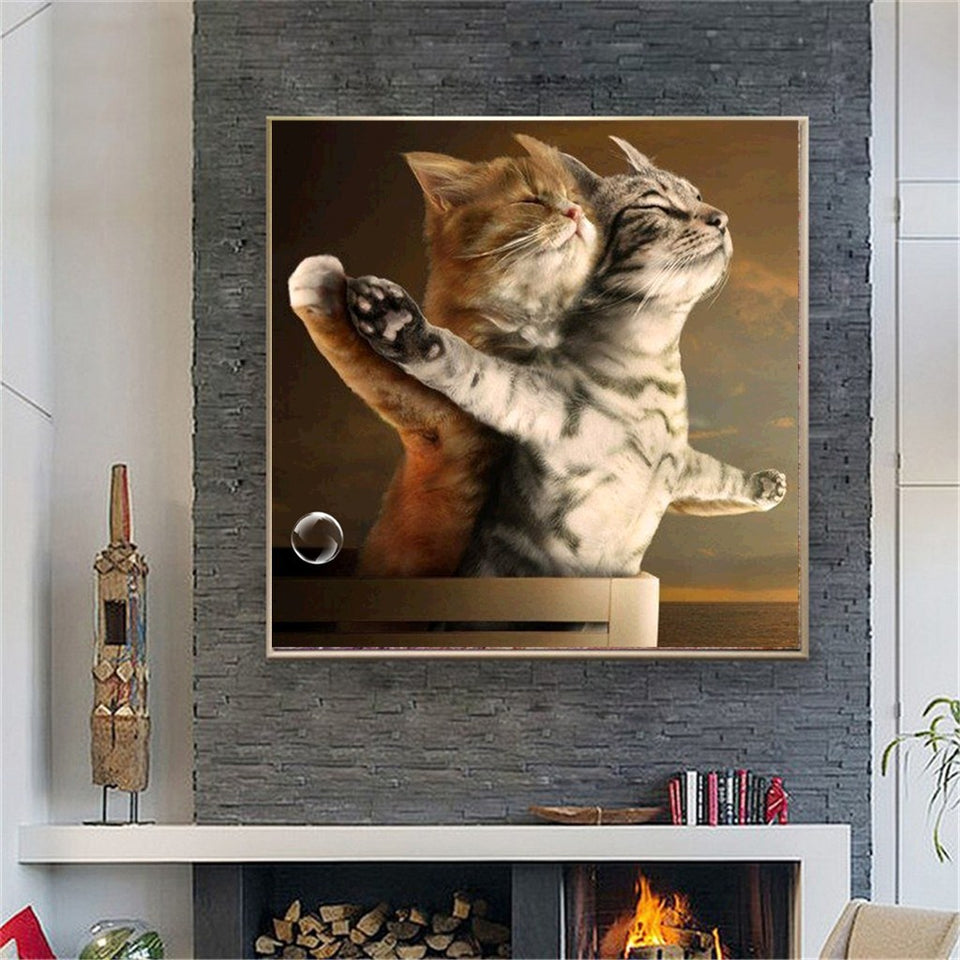 Romantic Cats Special Painting