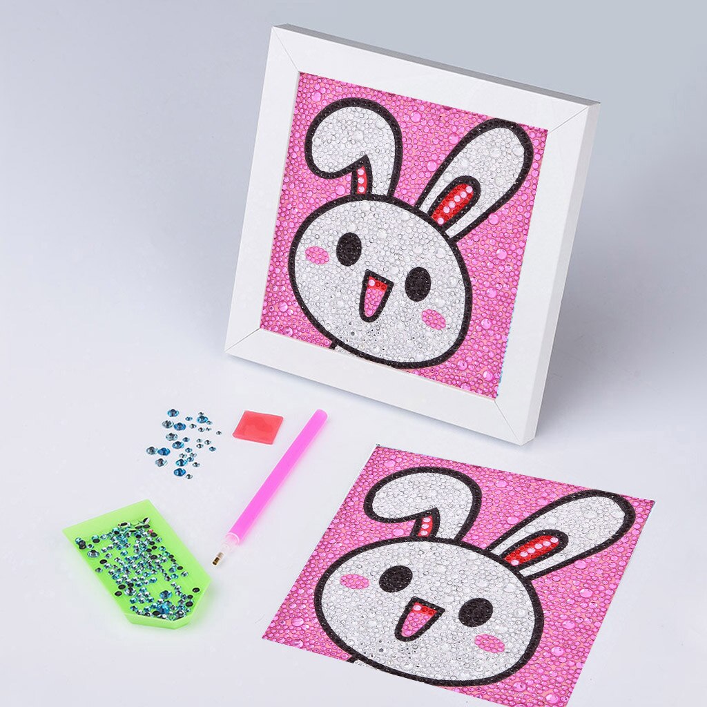 Cute Small Rabbit Painting For Kids