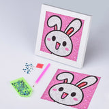 Cute Small Rabbit Painting For Kids