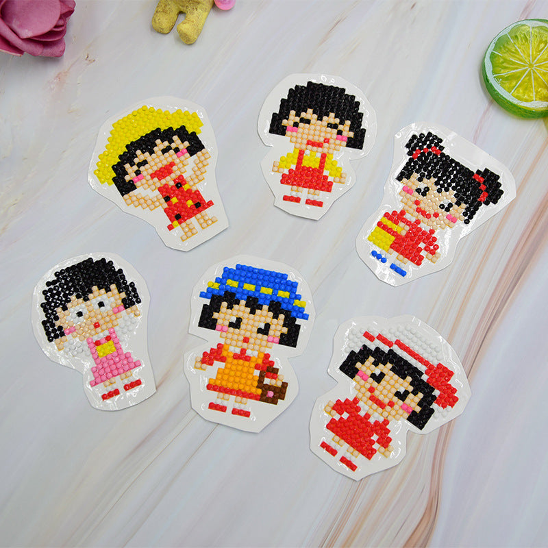 Colorful Fruit And Animal Stickers For Special Diamond Painting