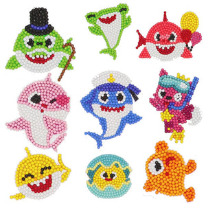 Colorful Fruit And Animal Stickers For Special Diamond Painting
