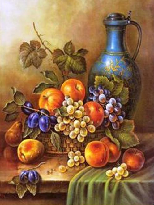 Still Life Fruits DIY Diamond Painting - diamond-painting-bliss.myshopify.com