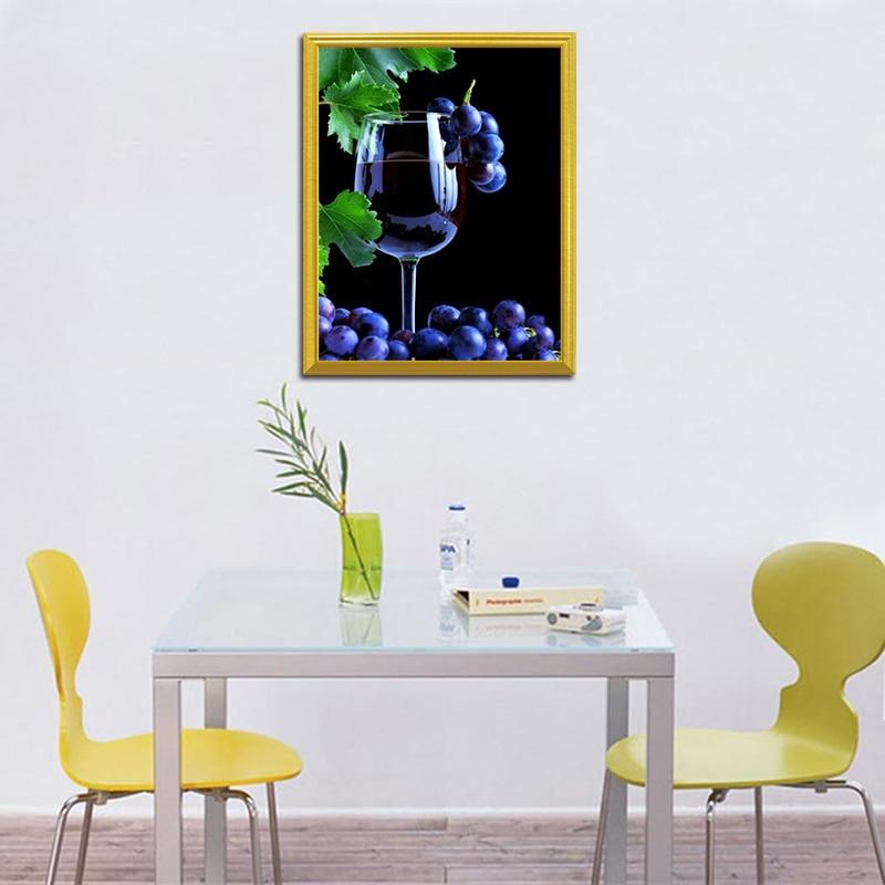 Wine Glass Diamond Painting Kit - diamond-painting-bliss.myshopify.com