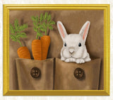 Rabbit and Carrots DIY Diamond Painting - diamond-painting-bliss.myshopify.com