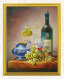 Wine & Grapes Still Life Diamond Painting - diamond-painting-bliss.myshopify.com