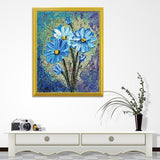 Flower Art DIY Diamond Painting - diamond-painting-bliss.myshopify.com