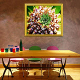 Tropical Pineapple Art DIY Painting - diamond-painting-bliss.myshopify.com