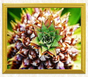 Tropical Pineapple Art DIY Painting - diamond-painting-bliss.myshopify.com