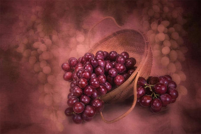 Red Grapes DIY Diamond Painting - diamond-painting-bliss.myshopify.com