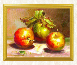 Still Life Apples DIY Diamond Painting - diamond-painting-bliss.myshopify.com