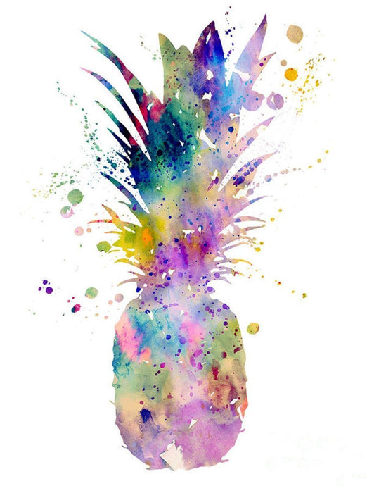 Pineapple Art DIY Diamond Painting - diamond-painting-bliss.myshopify.com