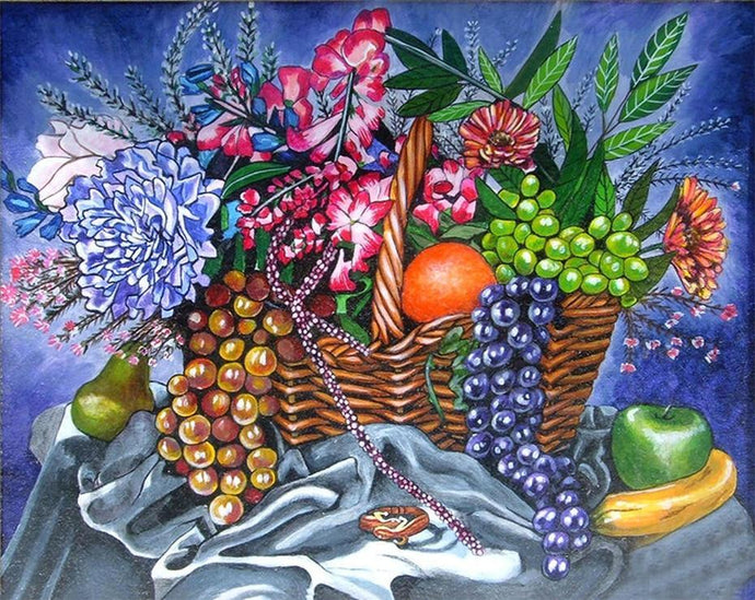 Fresh Basket DIY Diamond Painting - diamond-painting-bliss.myshopify.com