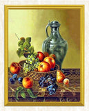 Bottle & Fruit Basket Diamond Painting - diamond-painting-bliss.myshopify.com