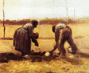 Peasant Character Studies - Vincent van Gogh - diamond-painting-bliss.myshopify.com