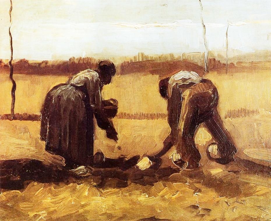 Peasant Character Studies - Vincent van Gogh - diamond-painting-bliss.myshopify.com