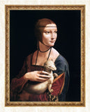Lady with an Ermine - Leonardo da Vinci - diamond-painting-bliss.myshopify.com
