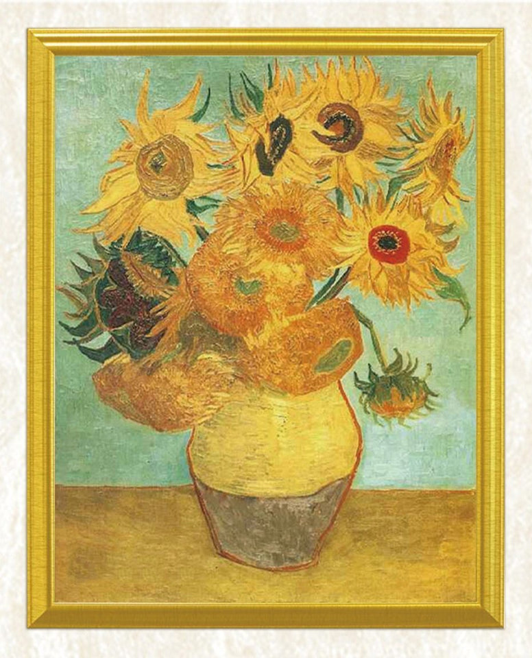Sunflowers Painting - Vincent van Gogh - diamond-painting-bliss.myshopify.com