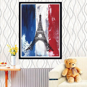 French Flag art DIY Diamond Painting - diamond-painting-bliss.myshopify.com