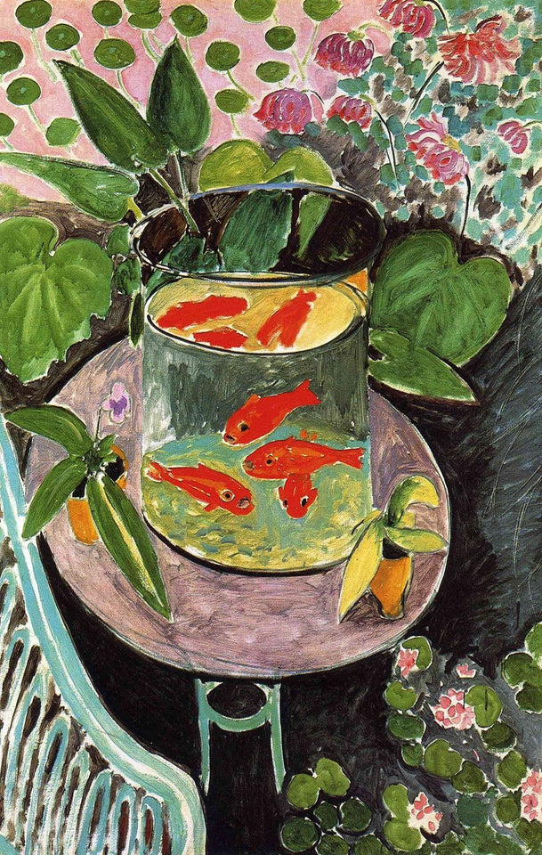 Roy Lichtenstein Matisse Goldfish Diamond Painting - diamond-painting-bliss.myshopify.com