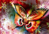 Flying Butterfly DIY Diamond Painting - diamond-painting-bliss.myshopify.com