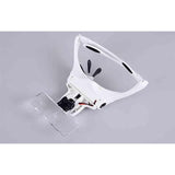 LED Light Headband Magnifier Glass for Painting with Diamonds - diamond-painting-bliss.myshopify.com